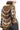 Back view of women's tie-dye sweater, showcasing the modern design and ribbed detail.