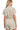 Back view of women's half sleeve dolman romper, emphasizing the comfortable fit and relaxed silhouette.