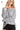 Women's Leopard Long Sleeve T-Shirt – Wild Round Neck Style