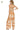 Back view of mocha jumpsuit, showcasing flowing fabric and chic design.