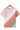 Women's Multicolor Color Block T-Shirt – Casual Round Neck Style