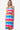 Stylish ombre striped midi cami dress showcasing a vibrant and chic look, Color Multi