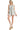 Women's plaid sleeveless romper, button-down front and drawstring waist.