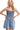 Women's Smocked Denim Romper – Perfect for Casual Summer Days