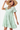Elegant ruffled hem short sleeve tiered dress for a playful look, front view