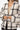 Women's Cream Plaid Long Sleeve Jacket, front view showcasing button closure and stylish plaid pattern.