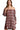 Women's Dusty Pink Off-Shoulder Balloon Sleeve Velvet Mini Dress