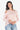 Stylish cold shoulder long sleeve knit top, ideal for versatile fashion, Light Pink
