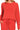 Close-up of corded rib texture on ruby fabric