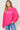 Stylish MAMA long sleeve sweatshirt, cozy and proud, Hot Pink