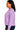 Side view of oversized silhouette and soft fleece texture.