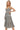 Side view of gingham-trim washed dress showing soft fabric and breezy summer fit