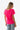 Rear View of Round Neck Bubble Textured T-Shirt