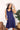 Elegant Sleeveless Empire Waist Dress with Slit on Model