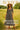 Women's Black Maxi Dress – Checker Mesh & Flowy Silhouette