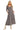 Women's Black Maxi Dress – Checker Mesh & Flowy Silhouette