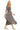 Side view of maxi dress showing mesh texture and natural movement.
