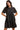 Women's Black Mineral Washed Denim Dress – Chic and Versatile for Everyday Style