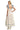 Back view of maxi dress with smocking and flowy cotton fabric.