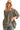 Floral Babydoll Top – Black & Golden Charm
