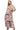 Women's layered floral off-shoulder maxi dress in mauve, showcasing its elegant floral pattern and flowing silhouette.