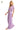 Side view of women's kimono sleeve crop top set, highlighting wide-leg pants and relaxed fit.