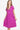 V-Neck Button Detail Dress front view on model, showcasing the chic V-neckline.