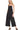 Women's woven overalls front view with spaghetti straps for casual summer style