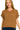 Main view of cable knit sweater with short sleeves and round neckline