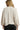 Back view of oatmeal linen long sleeve top with clean seams and soft drape.