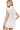 Back view of cap sleeve button up shirt

