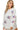 Side view of a sequin star cotton sweatshirt with an oversized fit and a patriotic design